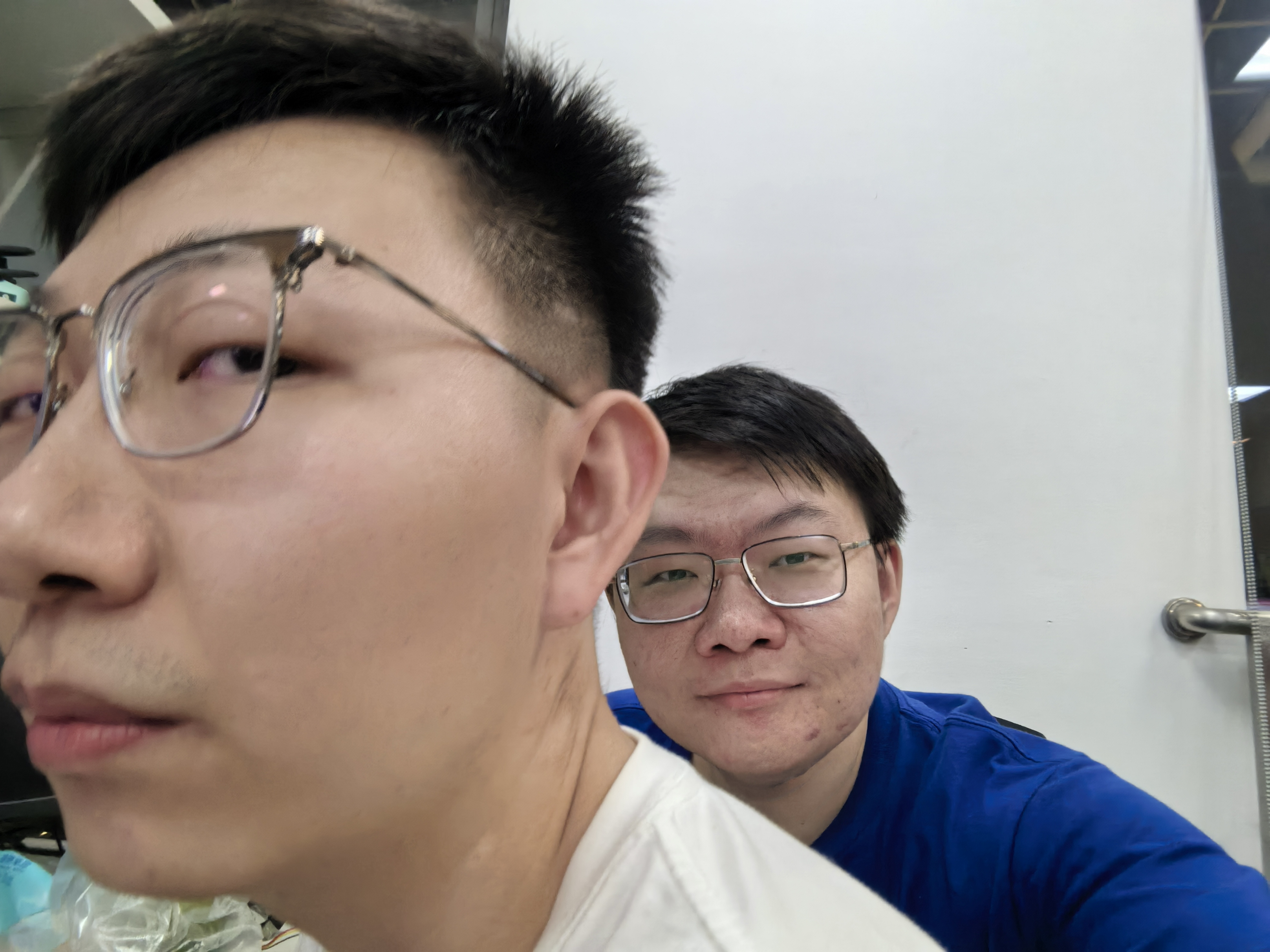 Lab meeting group photo